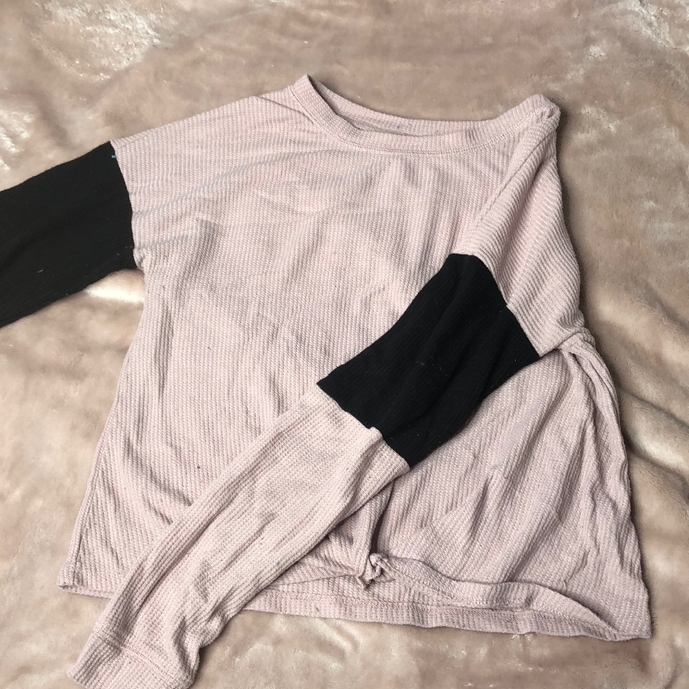 Cute lightweight pink long sleeve shirt